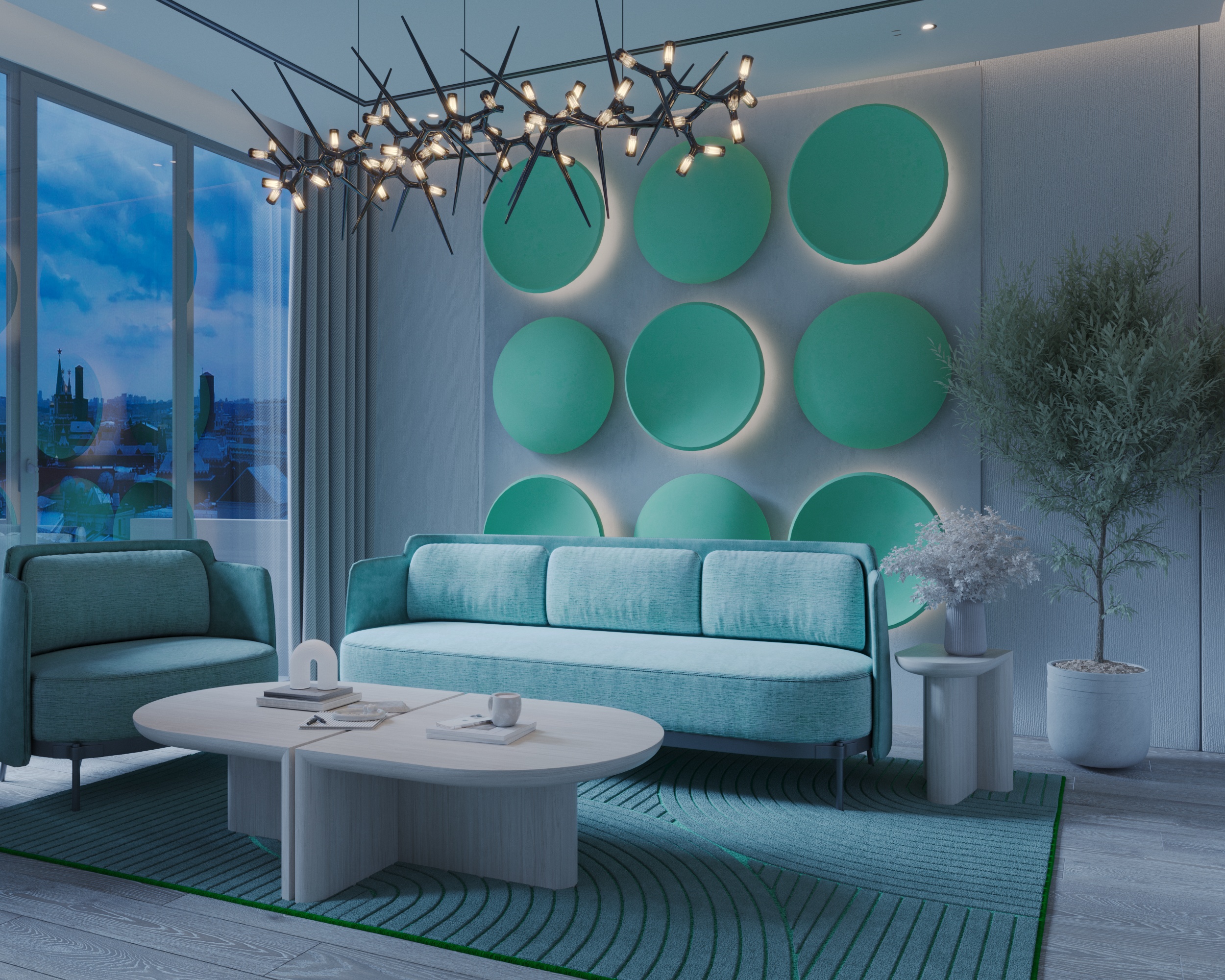 6Modern Office Interior — Сучасний інтер'єр кабінету2